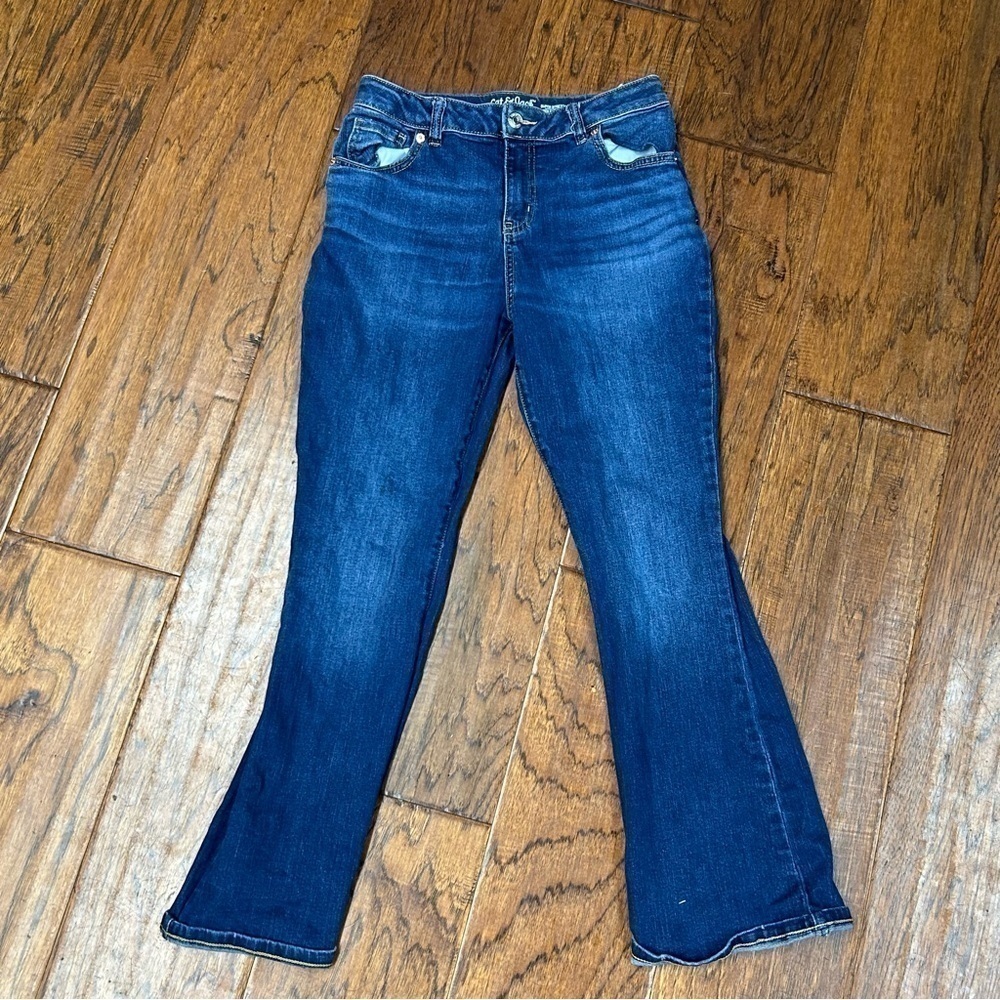 Cat and jack girls super stretch flare jeans